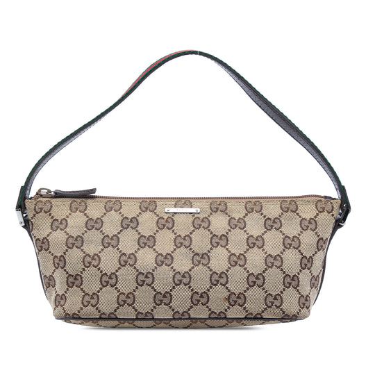 Gucci Web Boat Beige GG Canvas