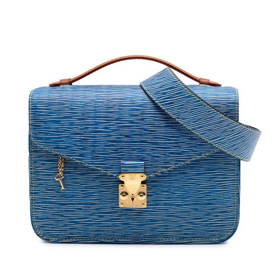 Louis Vuitton Pochette Métis Blue Epi