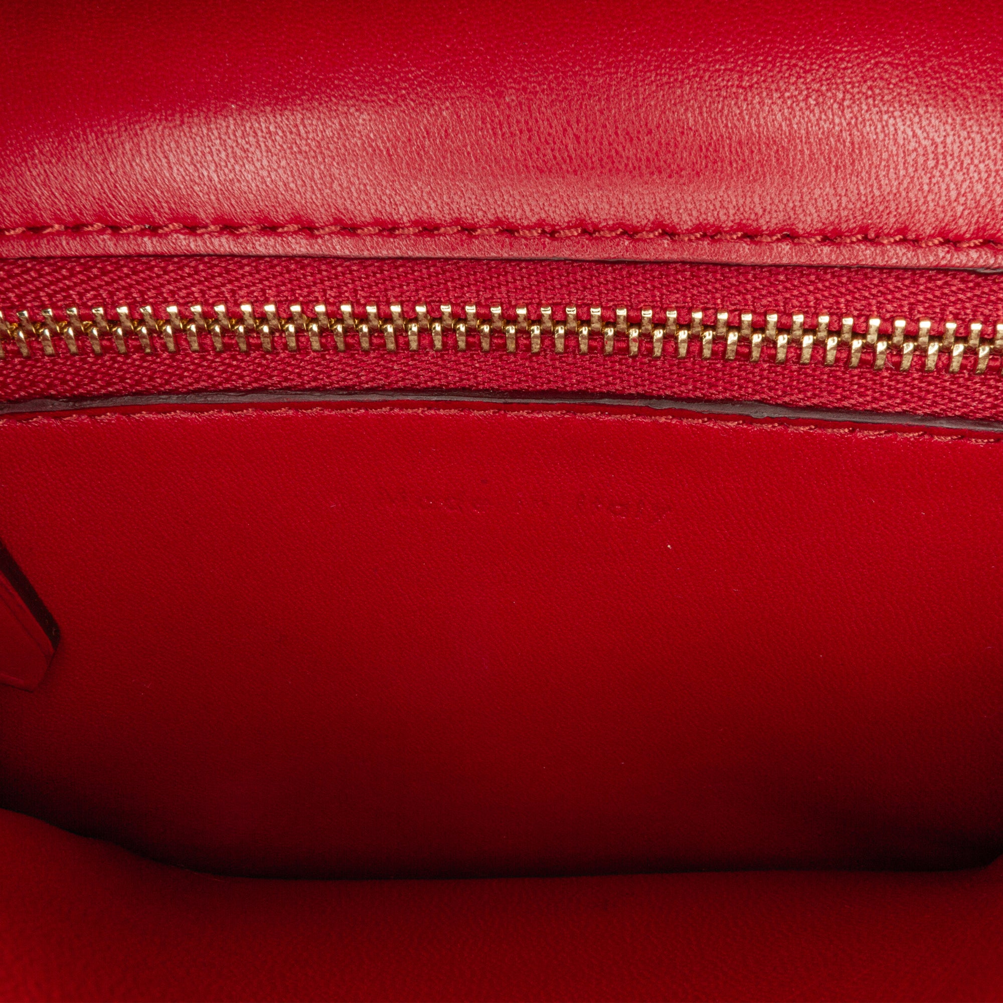 Celine Classic Box Small Red Calfskin