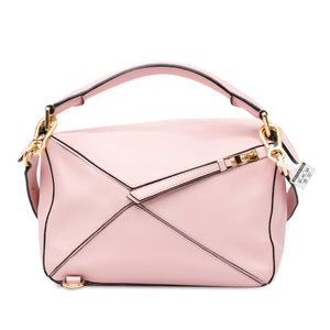 Loewe Puzzle Bag Small Pink Calfskin