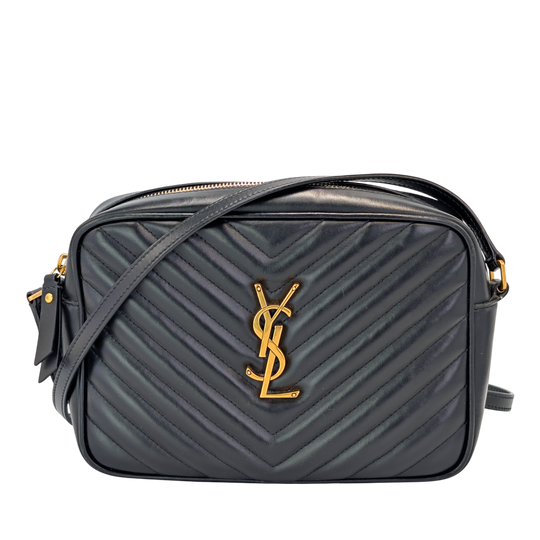 Yves Saint Laurent Lou Camera Bag Black