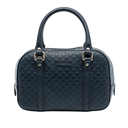 Gucci Bree Small Blue Microguccissima Calfskin