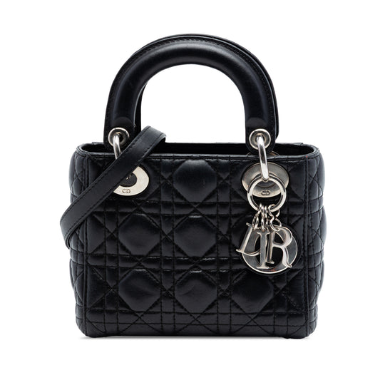 Dior Lady Dior Mini Black Lambskin