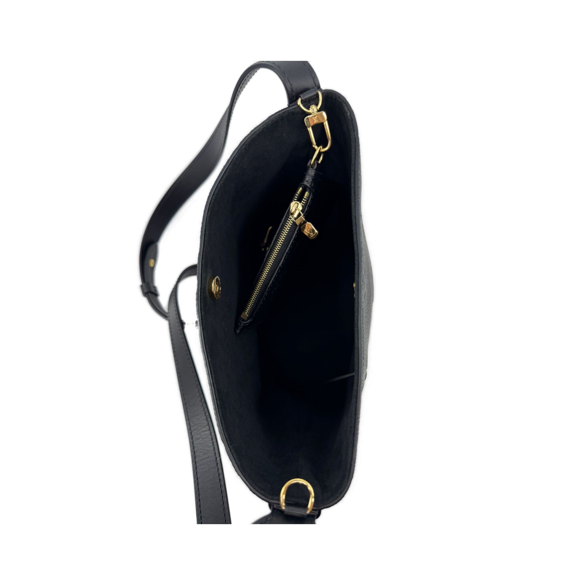 Louis Vuitton All In BB Black Giant Monogram Empreinte