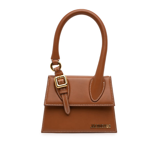 Jacquemus Le Chiquito Moyen Brown Calfskin