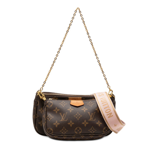 Louis Vuitton Multi Pochette Accessoires Monogram Canvas Rose