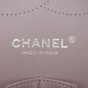 Chanel Classic Double Flap Jumbo Purple Lambskin Gold