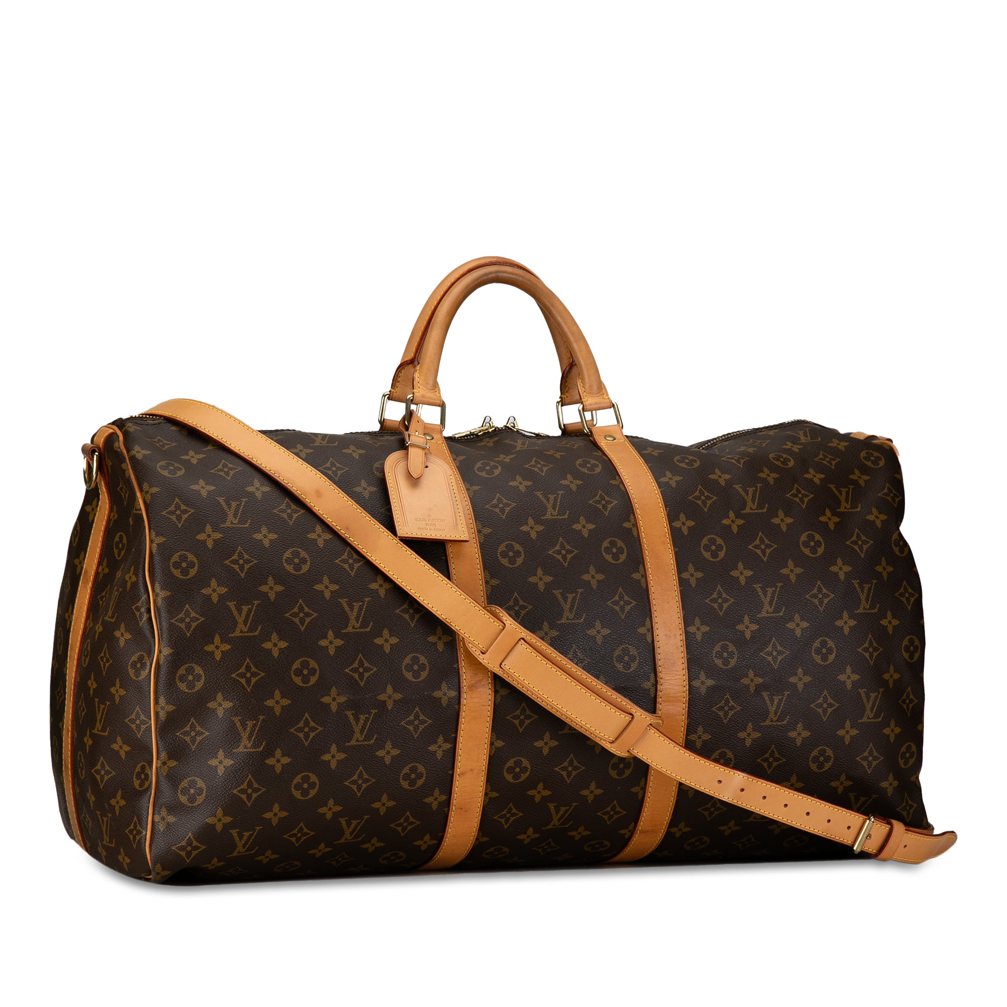 Louis Vuitton Keepall 60 Bandoulière Monogram Canvas