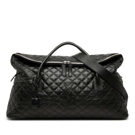 Saint Laurent ES Giant Travel Black Calfskin