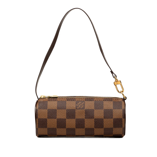 Louis Vuitton Papillon Pochette Damier Ebene Canvas