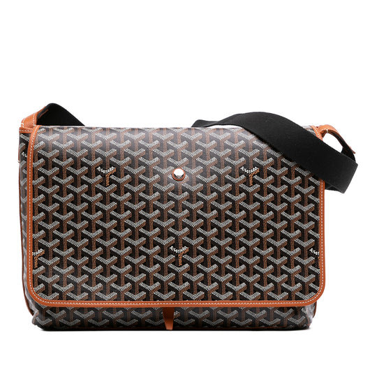 Goyard Capetien MM Black Goyardine Canvas