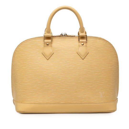 Louis Vuitton Alma PM Yellow Epi