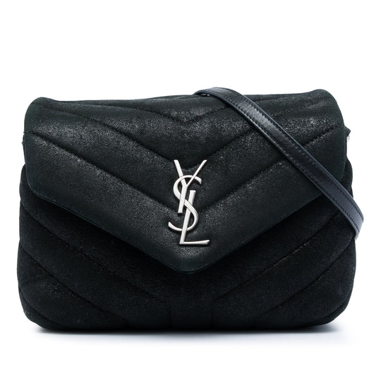 Saint Laurent LouLou Toy Black Suede