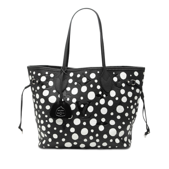 Louis Vuitton Yayoi Kusama Infinity Dots Neverfull MM Black Monogram Empreinte