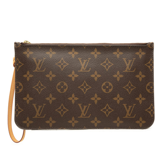 Louis Vuitton Neverfull Pouch MM Monogram Canvas