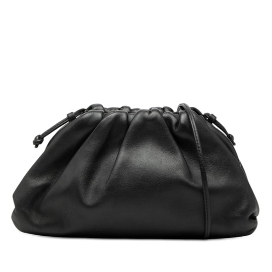 Bottega Veneta The Mini Pouch Mini Black Lambskin