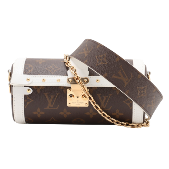 Louis Vuitton Papillon Trunk Monogram Canvas White
