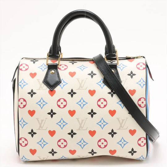 Louis Vuitton Game On Monogram Speedy 25 Multicolor Monogram Canvas