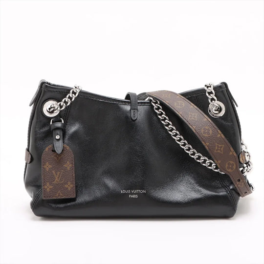 Louis Vuitton Carry All Vibes BB Black Leather