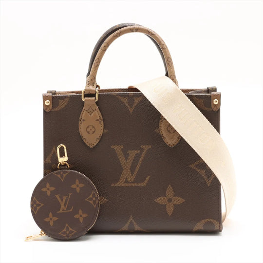 Louis Vuitton OnTheGo PM Monogram Giant Reverse Canvas