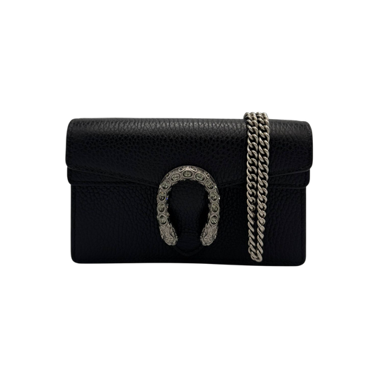 Gucci Dionysus Mini Black Leather