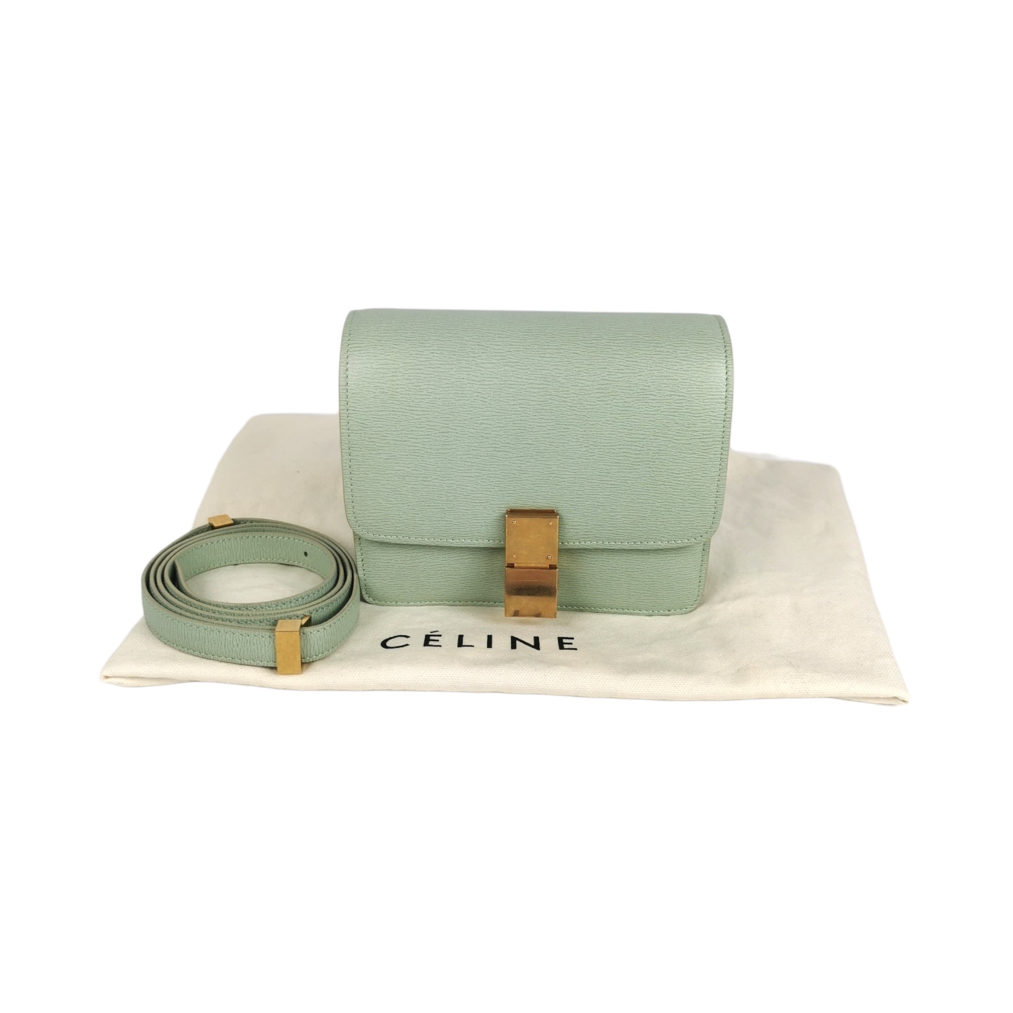 Celine, Bags, 0 Authentic Celine Trifold Grained Wallet