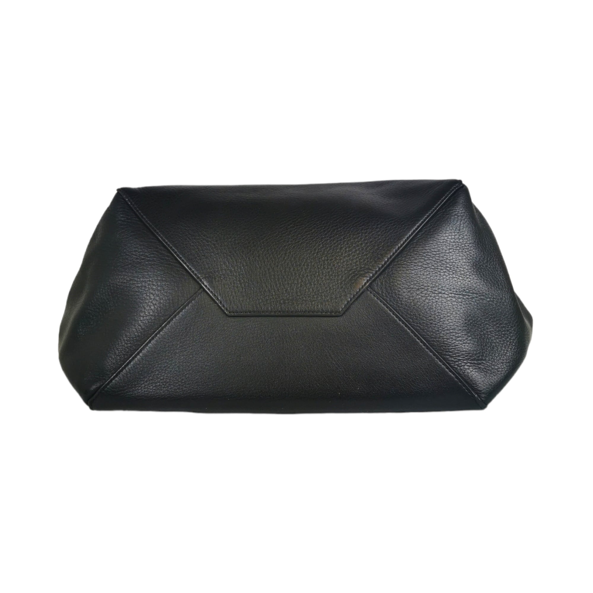 Celine Cabas Phantom Small Tote Bag Black Leather