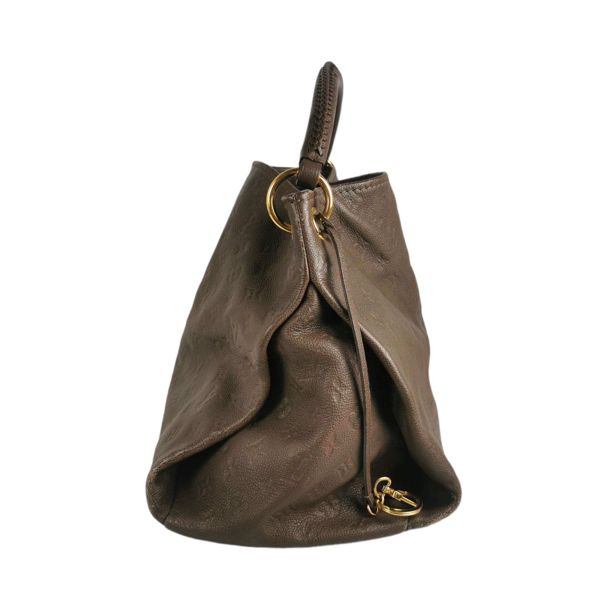 Authentic Louis Vuitton Artsy MM Ombré Brown Empreinte Leather