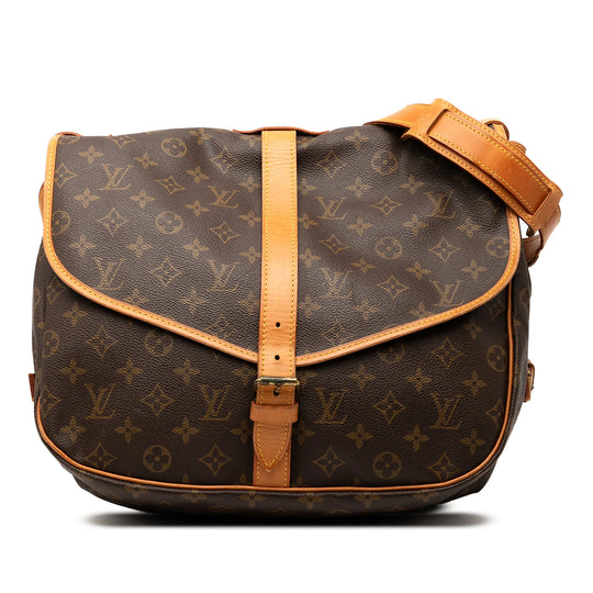 Louis Vuitton Saumur 35 Monogram Canvas
