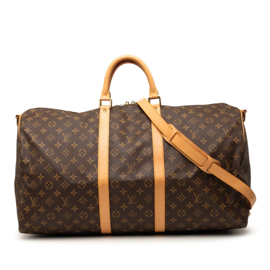 Louis Vuitton Keepall Bandouliere 55 Monogram Canvas