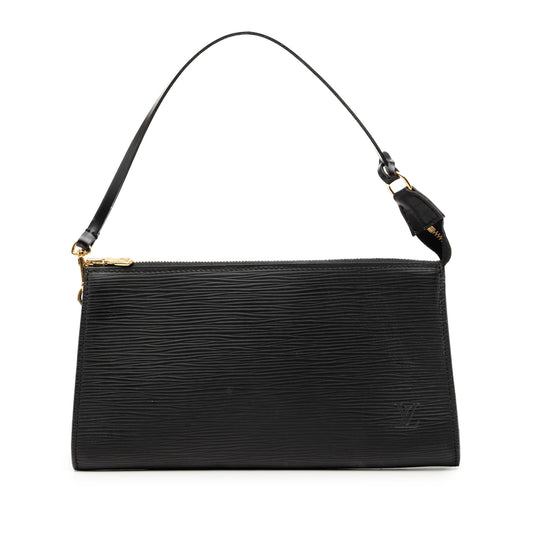 Louis Vuitton Pochette Accessoires Black Epi