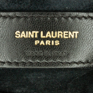 Yves Saint Laurent Le 5 à 7 Black Leather