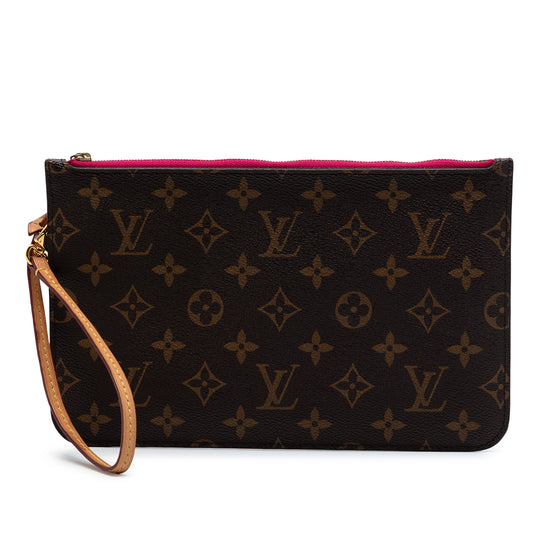 Louis Vuitton Neverfull MM Pouch Monogram Canvas