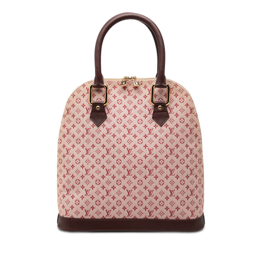 Louis Vuitton Monogram Mini Lin Alma Haut Pink Canvas