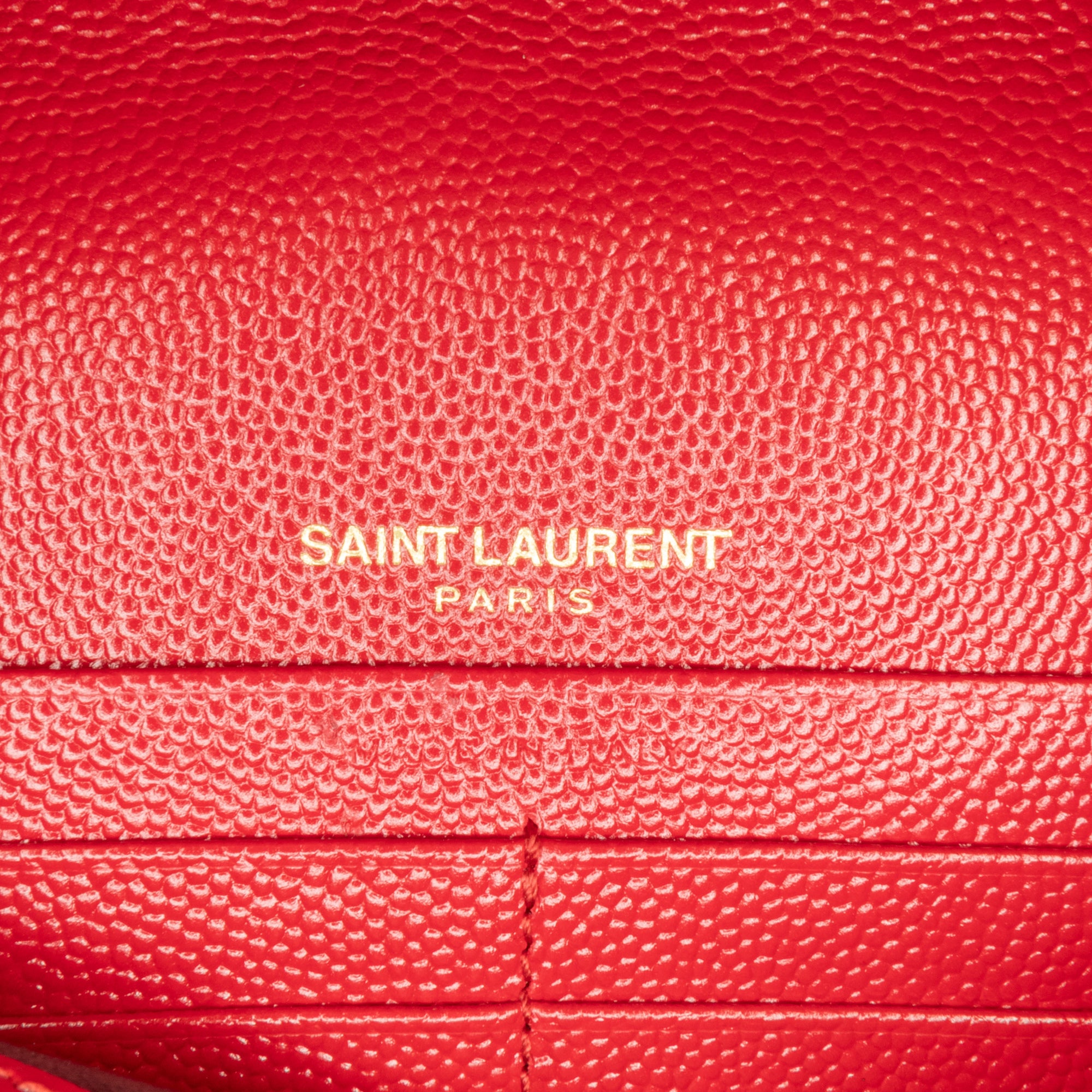 Yves Saint Laurent Kate Red Calfskin