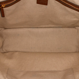 Gucci Horsebit 1955 Tote Bag Large Brown GG Canvas