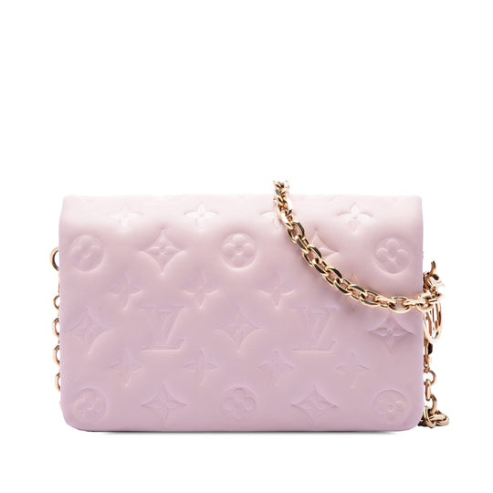Louis Vuitton Pochette Coussin Pink Lambskin