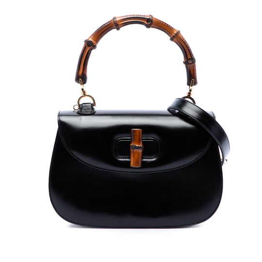 Gucci Bamboo Night Black Calfskin