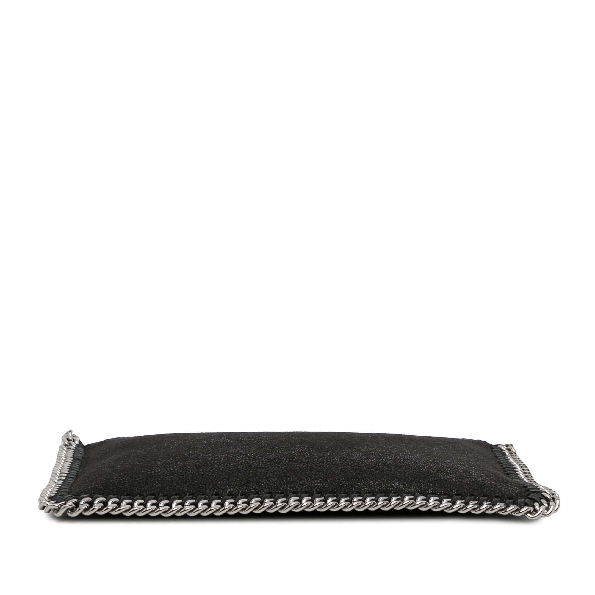 Stella McCartney Falabella Shaggy Deer Shoulder Bag Black