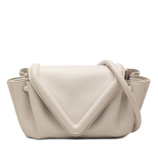 Bottega Veneta Beak Small Grey Lambskin