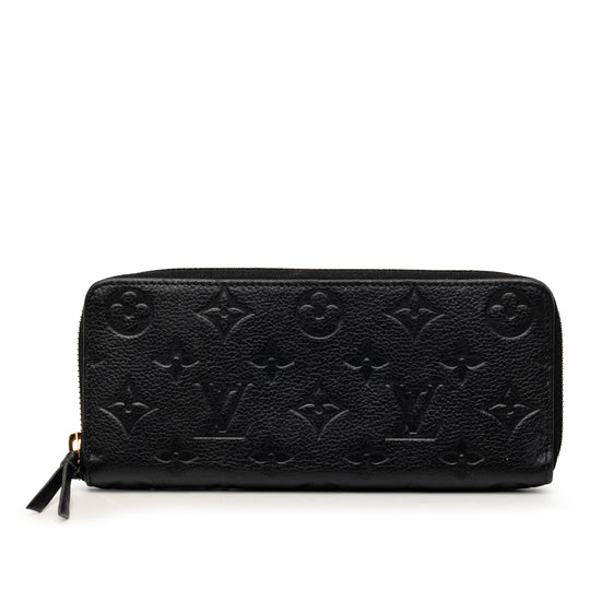 Louis Vuitton Clemence Black Monogram Empreinte