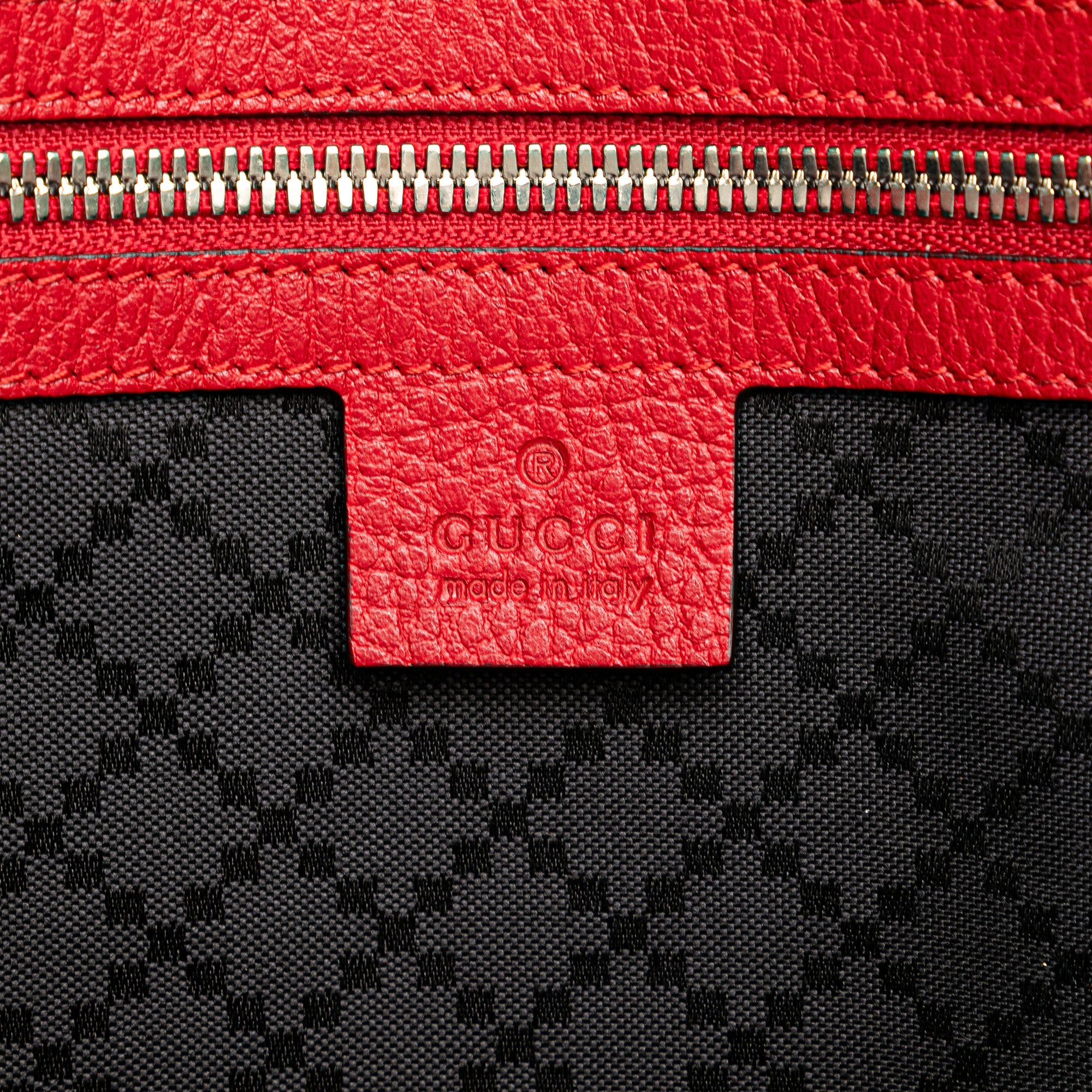 Gucci Business Bag Red Leather