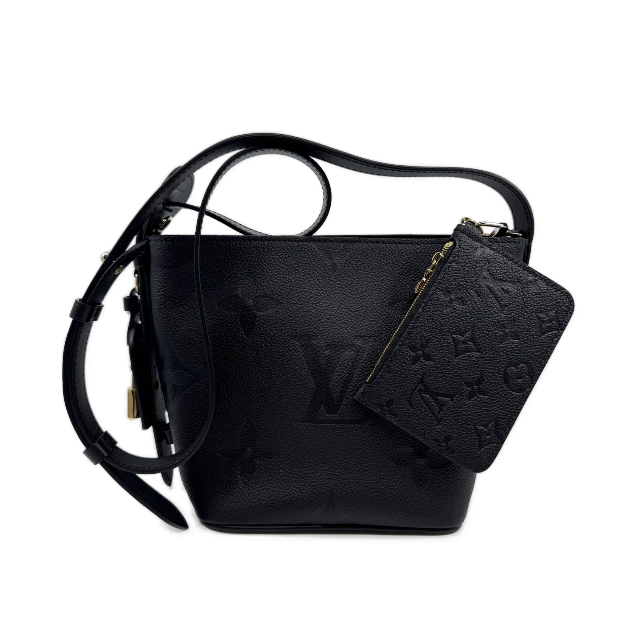 Louis Vuitton All In BB Black Giant Monogram Empreinte
