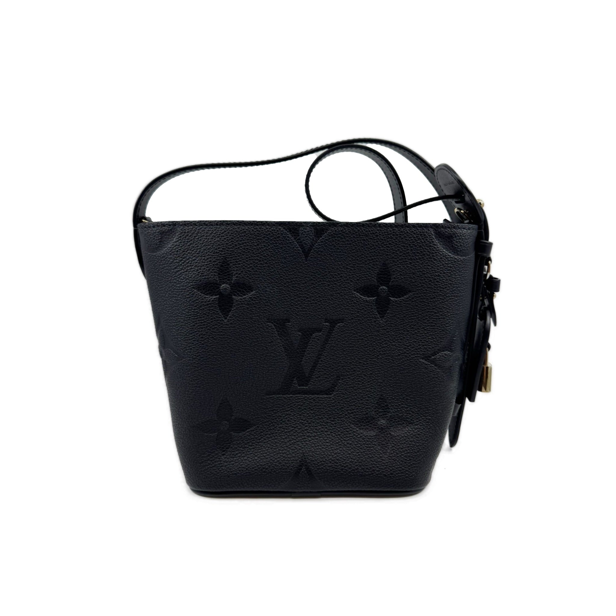 Louis Vuitton All In BB Black Giant Monogram Empreinte