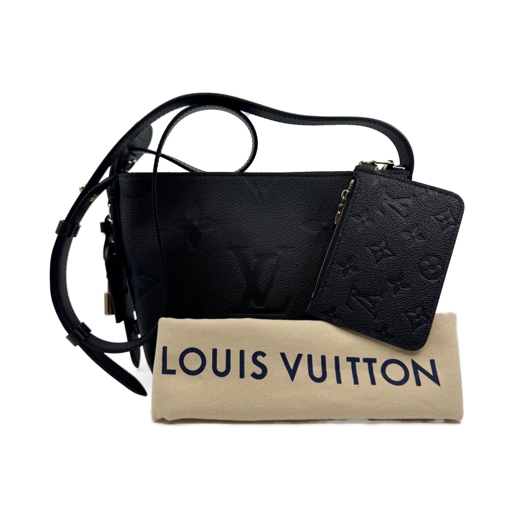 Louis Vuitton All In BB Black Giant Monogram Empreinte