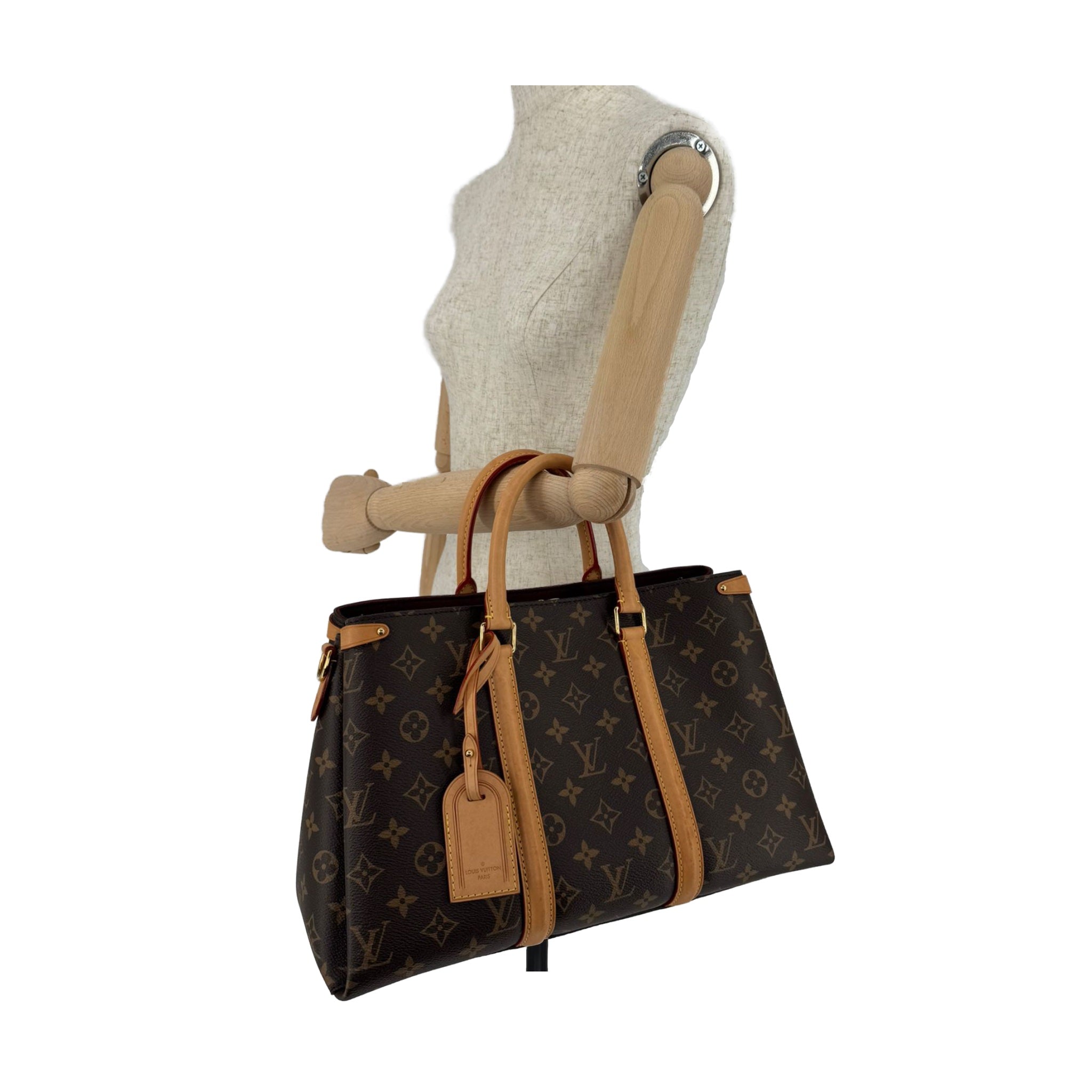 Louis Vuitton Soufflot MM Brown Monogram Canvas