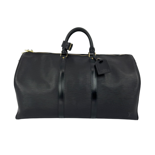 Louis Vuitton Keepall 50 Black Epi