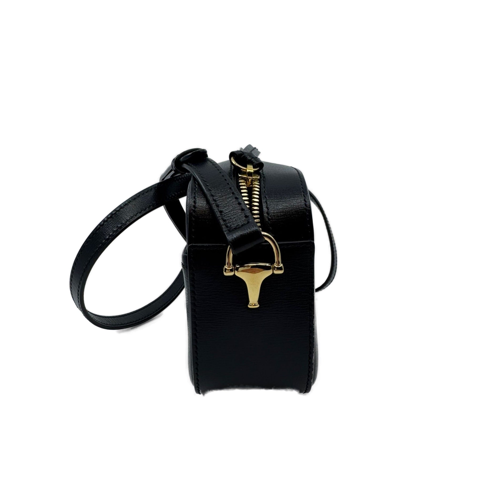 Gucci Horsebit 1955 Shoulder Bag Small Black Leather