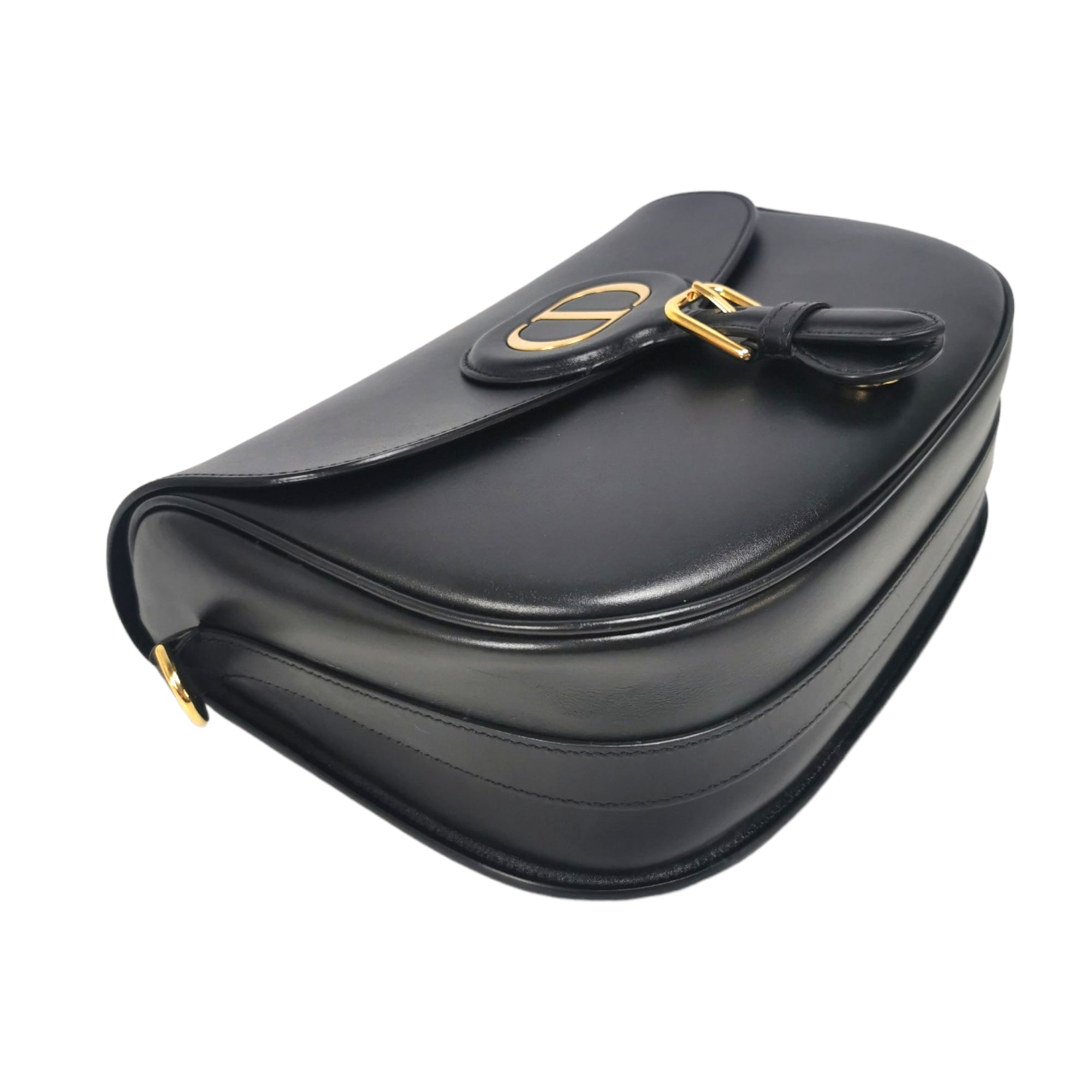 Small Dior Bobby Bag Black Box Calfskin, DIOR