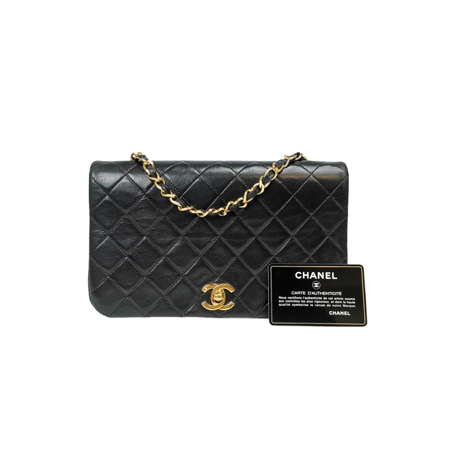 Chanel Classic Flap Supermodel Flat Top Crossbody Bag